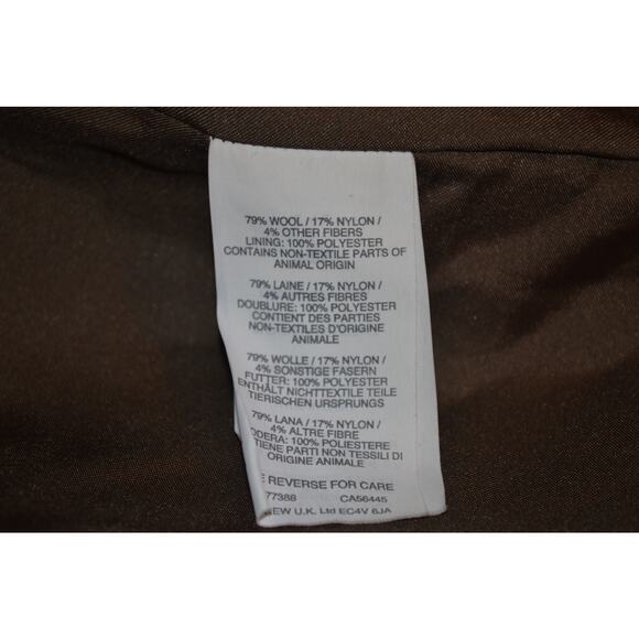 J Crew Olive Green Toggle Melton Wool Coat with Hood Size 2 - Picture 6 of 8